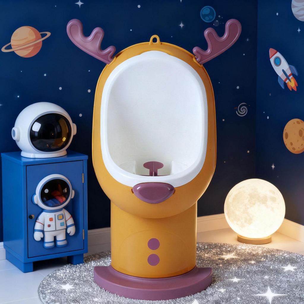 Hanging Pee Trainers Standing Potty Training Urinal with Funny Aiming Target Sturdy Convenient