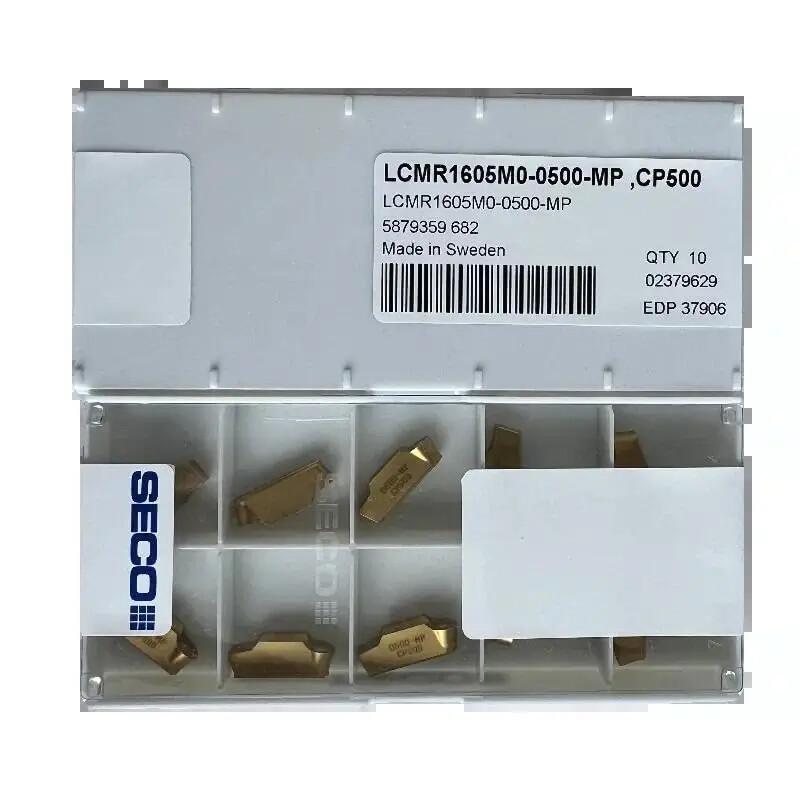 Seco / LCMR1605M0-0500-MP, CP500 /Original Genuine CNC Alloy Blade 10 PCS