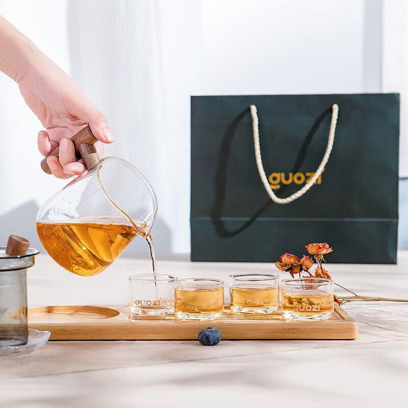 Guozi Dongli Simple Glass Tea Set