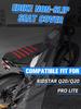 Compatible with Ridstar Q20/Q20 Pro Lite electric bike non-slip seat cover (red)