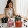 Polka Dot Cosmetic Bag PVC Make Up Organizer Polka Dot PVC  Makeup Bag  Business Trip
