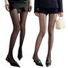 Women's Fishnet Tights Hollowed Out Geometric Patterned See Through Mesh Pantyhose for Daily Wearings or Event Accessory