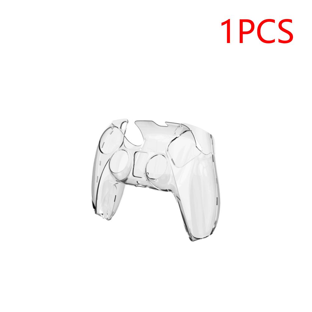 Clear Cover Case Protector Skin for PS5 Controller Transparent PC Cover Skin for PlayStation 5 Controller Accessories