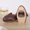 Shark Wooden Bottle Opener, Creative Portable Beer Cap Remover, Unique Gift for Home Bar Party, Eco-friendly Funny Accessory