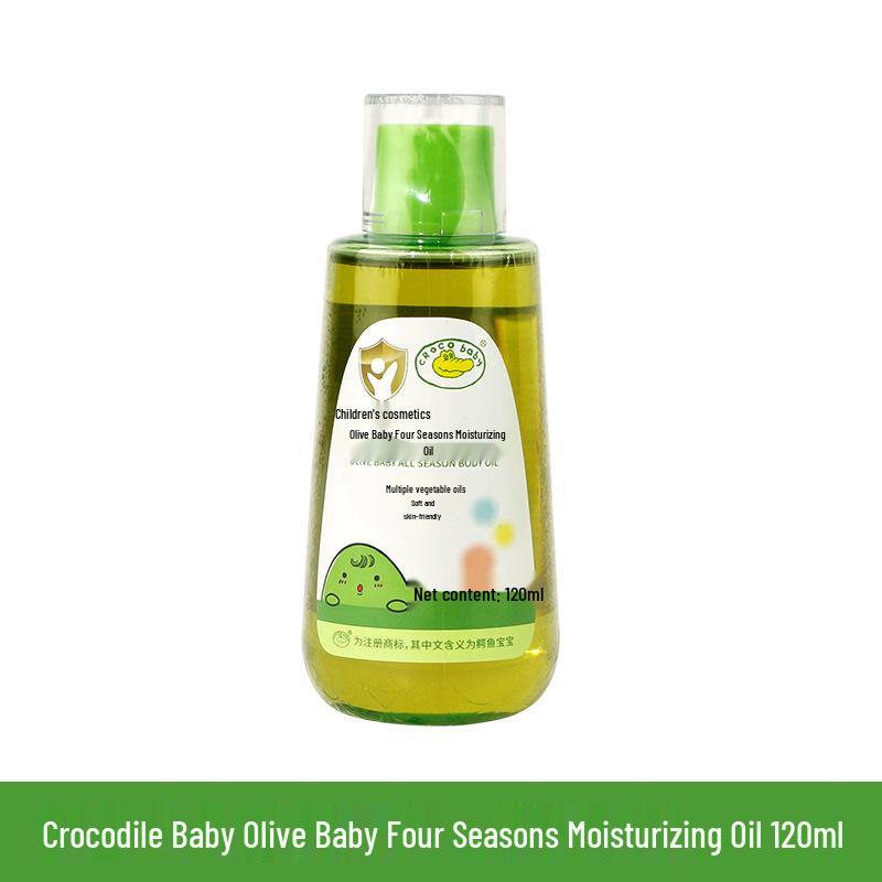 Crocodile Olive Baby All-Season Moisturizing Oil for Newborns - Anti-Dryness Massage Oil