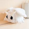 White Moth Plush Pillow Toy Soft Cartoon Moth Plushie Cute Night Butterfly Stuffed Animal Doll Xmas Birthday Gift