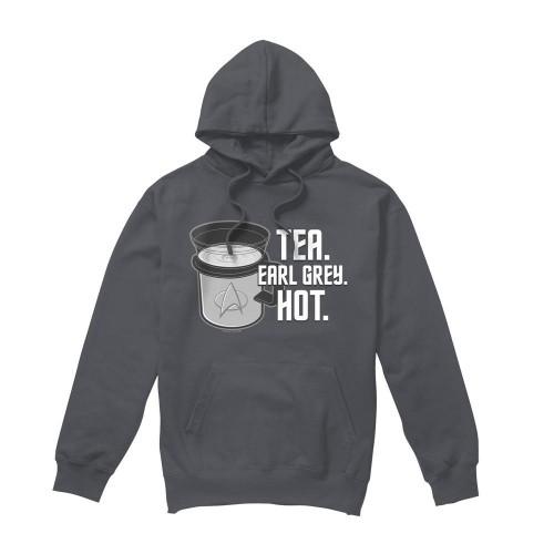 Star Trek Mens Earl Grey Hoodie
