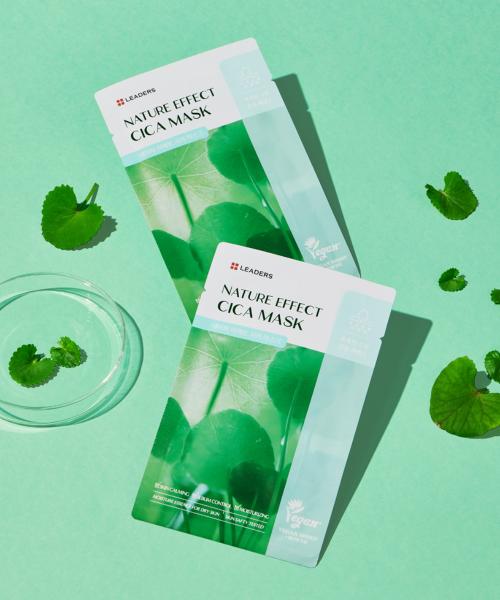 Leaders Cosmetics Nature Effect Cica Mask (10 Sheets)