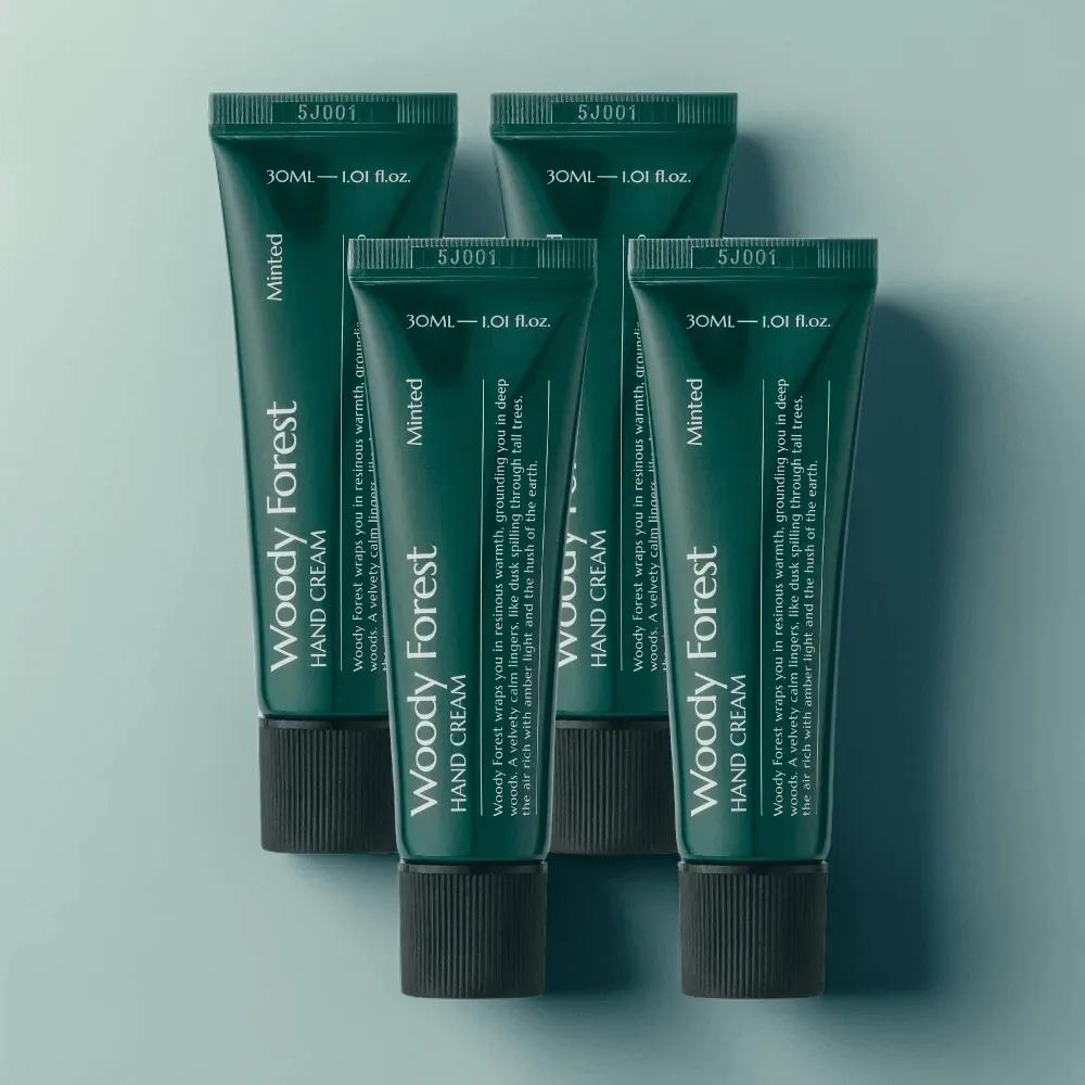 Minted Woody Forest Hand Cream 30ml - Subtle and long-lasting 2 x 30ml Hand Creams