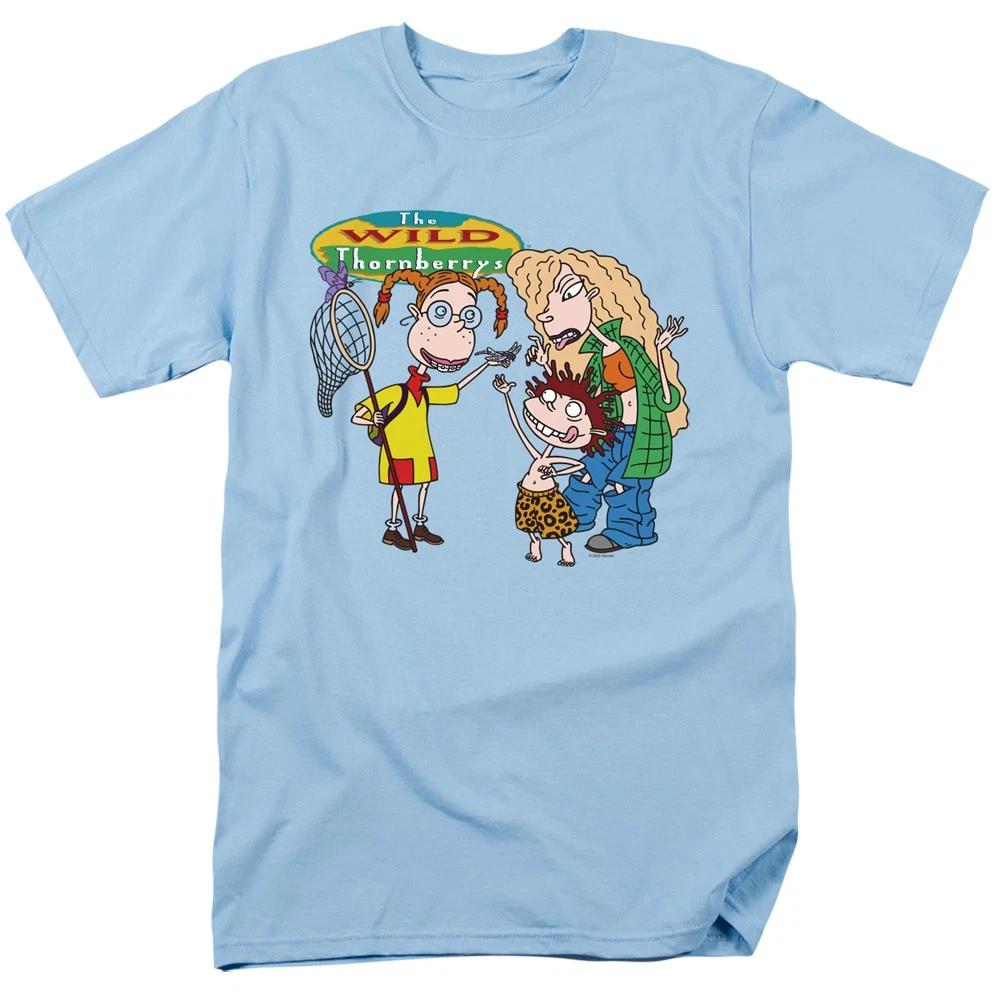 The Wild Thornberrys Bugcatcher Eliza Donny And Debbie Unisex Children s T-shirt Blue 140