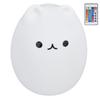 Silicone LED Night Light Remote Control USB Charging Colorful Cat Light for BedroomPopular Cat