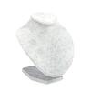 Necklace Bust Jewelry Display Stand Figure 15x15x12cm