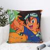 Digimons Adventure Anime Square Pillow Case Cushion Cover Fashion Zippered Decor Pillowcase For Car 40*40Cm