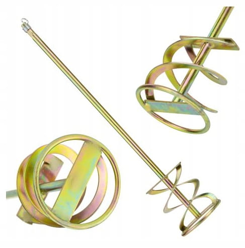 Metal mixer for mortars and concrete adhesives 80mm