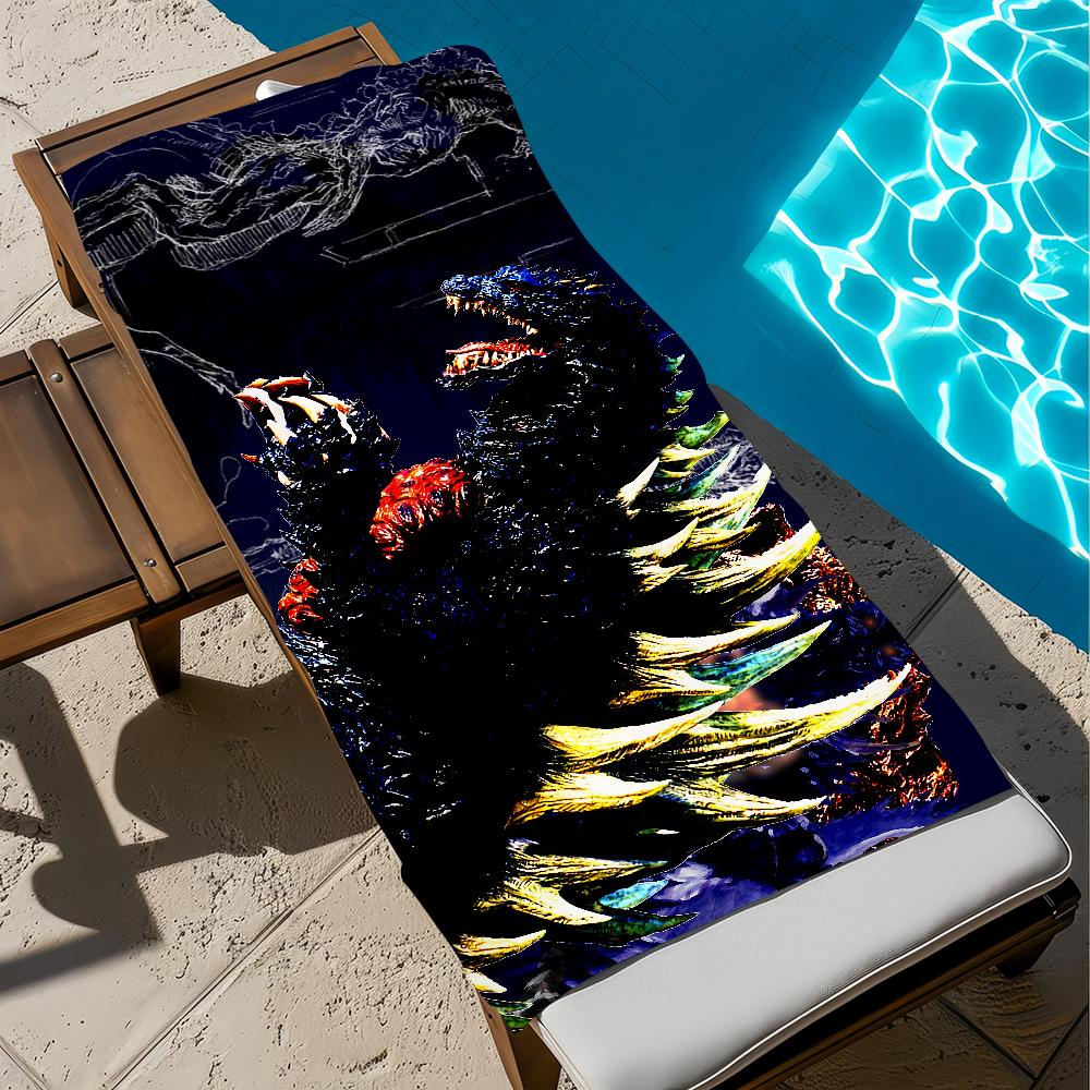 Towel Gym Shower Movie Camping Quick Dry Sports Large Beach G-GodzillaS Towels Soft Pool Gift For Travel