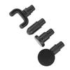 4pcs 19mm Caliber Body Relaxation Fascia Massager Gun Replacement Head Massage Head Set