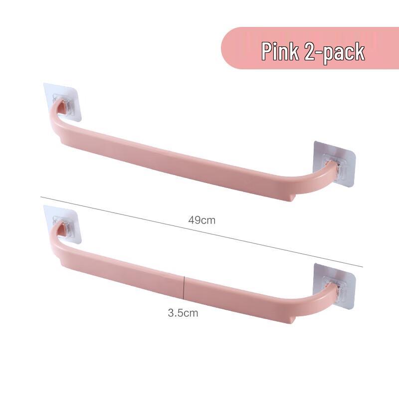 Чжаоран Настенная двойная вешалка для полотенец без сверления