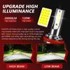 Fit For Nissan Altima 2007-2018 LED Headlight Bulbs, H11 H9 High And Low Beam Headlight Combo Bulbs Kit, 20000LM 6000K Cool White 4PCS