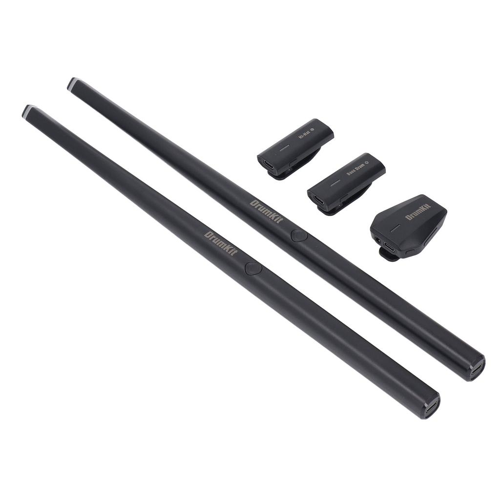 Air Drum Set Portable Somatosensory Electric Virtual Air Drum Kit with Drumsticks for Adults Kids