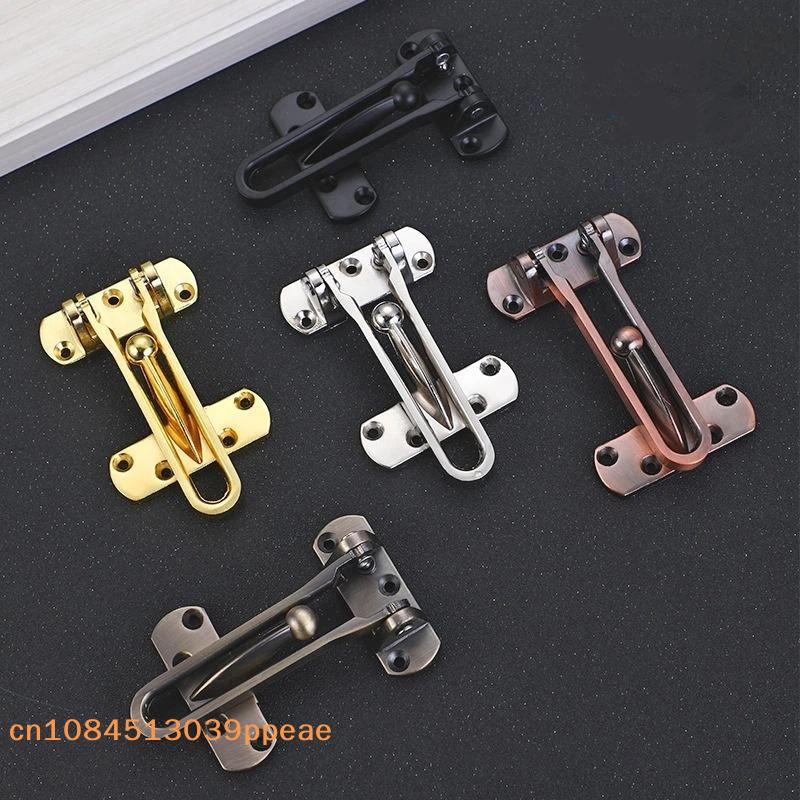 1 Pc Anti-theft Buckle Door Buckle Door Bolt Door Lock Buckle Hasp Door Anti-lock Buckle Household Thickening Mute Anti-rust