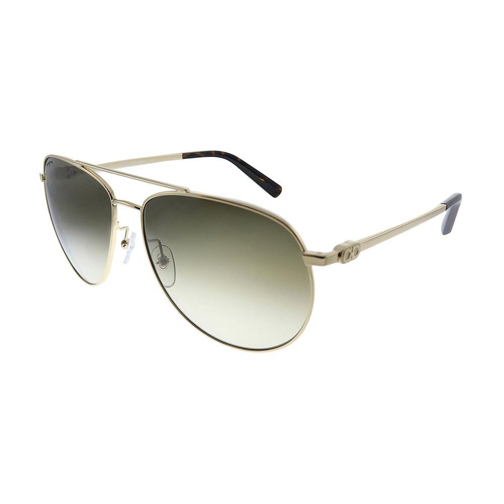 

Ferragamo Salvatore Ferragamo SF 157S 717 Женские солнцезащитные очки-авиаторы 60 мм