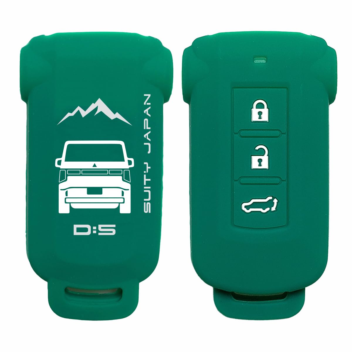 

Suity MITSUBISHI Delica D5 Car Rear View Smart Key Silicone one size