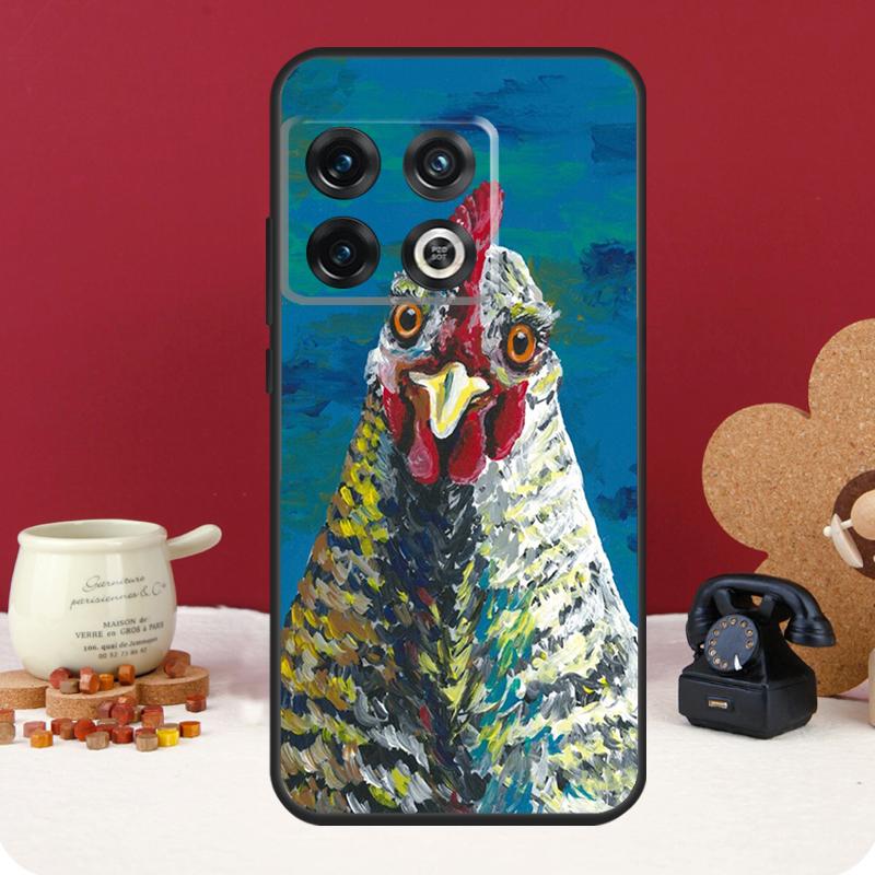 Chicken Hen Rooster Cover For OnePlus 13R 13 12 12R 11 10 Pro 8T 10T OnePlus Nord 4 CE 2 3 Lite N10 N20 N30 Case