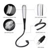 USB Mini LED Light Portable Laptops Touch Sensor Dimmable Table Desk Lamp for Power Bank Camping PC Laptops Book Night Lighting