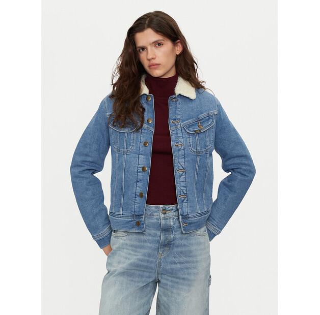 

Демисезонная куртка Lee Rider 112355437, синяя, стандартный крой M