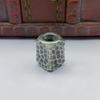 Barrel Paracord Bead Bracelet Keychains Handcraft Pendant DIY Outdoor Accessory