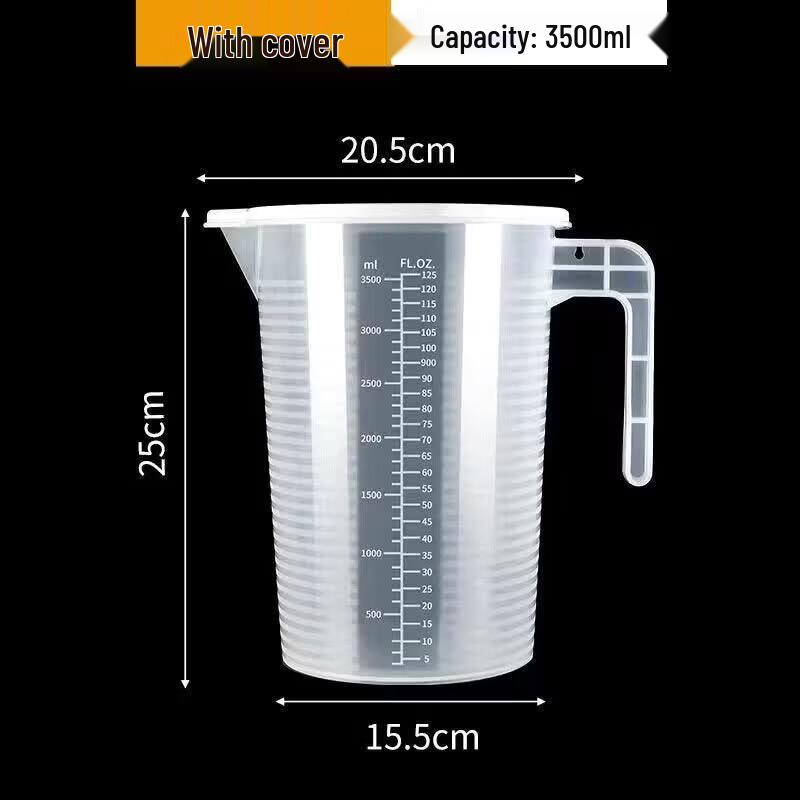 ZISIZ 1000ml Food Grade Plastic Measuring Cup