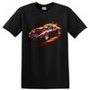 Chevrolet Corvette Stingray Old Car T Shirt Classic Muscle Car Artwork Tee