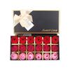 18Pcs Soap Rose Romantic Scented Bath Soap Flowers Home Decor Fake Flower Wedding Pink Petal Valentine's Day Christmas Gift Box