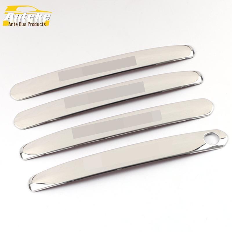 Fits 20 Wilanda Models: Door Handle Bright Strip & Buckle Decorative Sticker Car Accessories