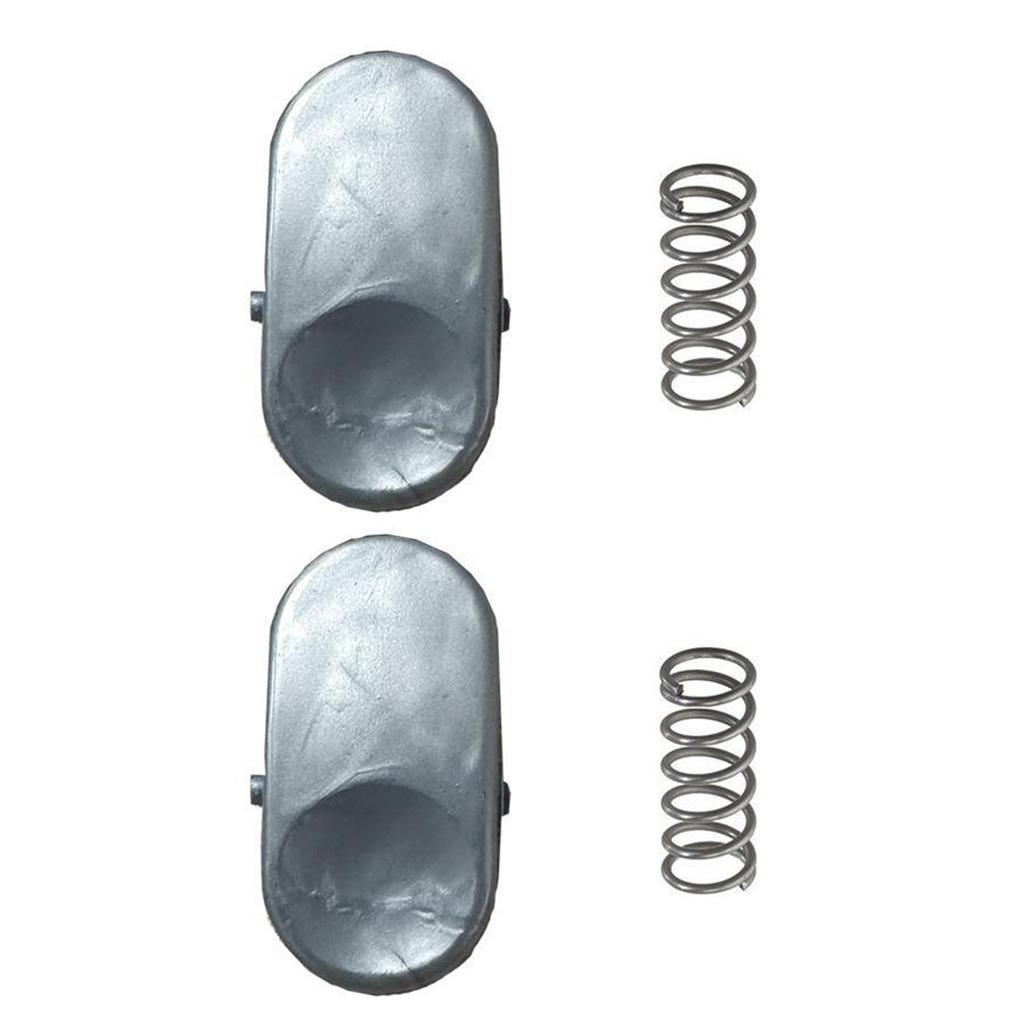 2 Set Replacement Silver Tool Catch Vacuum Cleaner Part Dust Bucket Button Suitable for Various Models Vacuum Cleaner