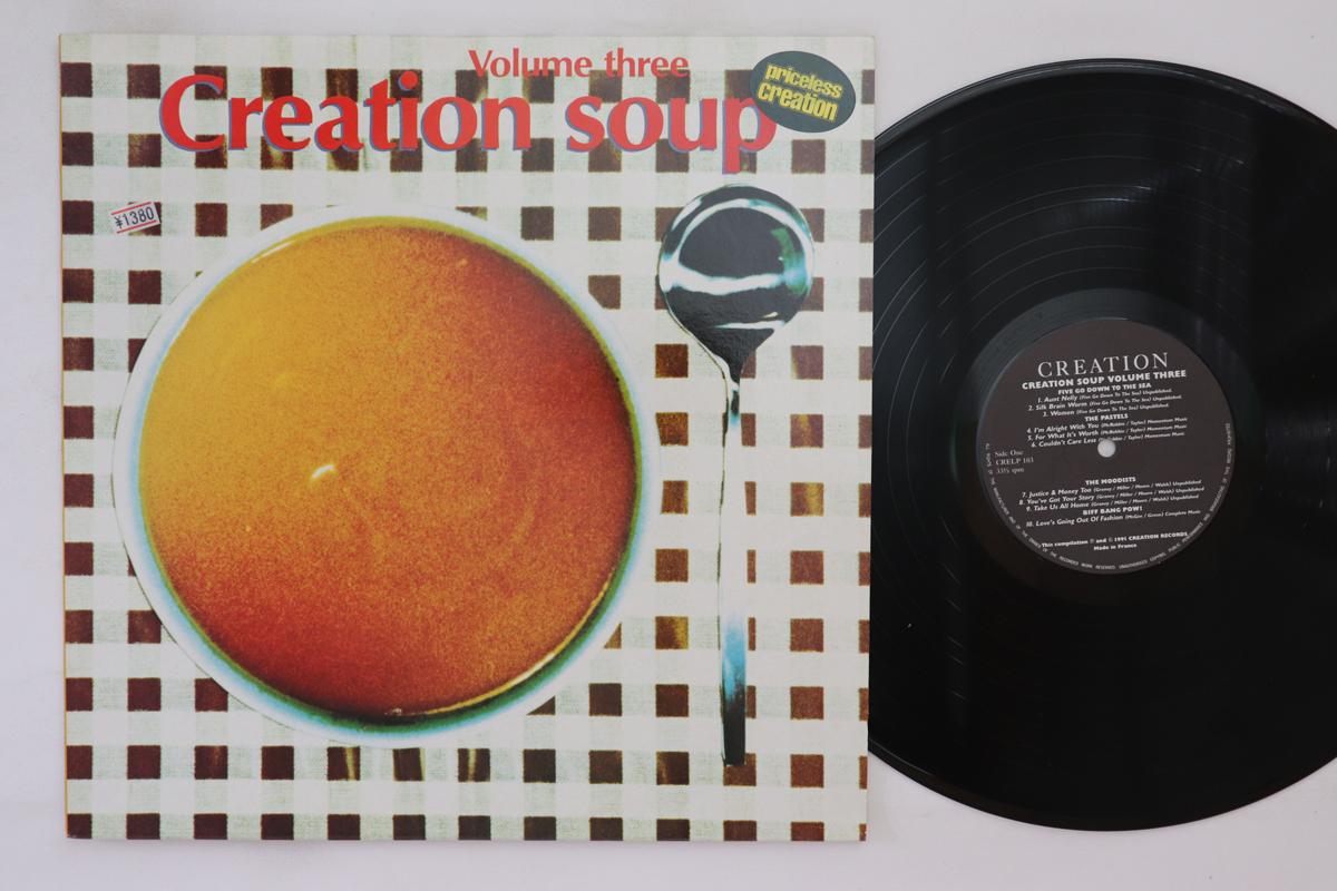 

LP Record VARIOUS Creation Soup Volume Three CRELP103 CREATION 1991 UK Rock Used