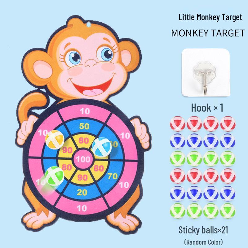 Children's Sticky Target Ball Dartboard: Parent-Child Interactive Educational Toy