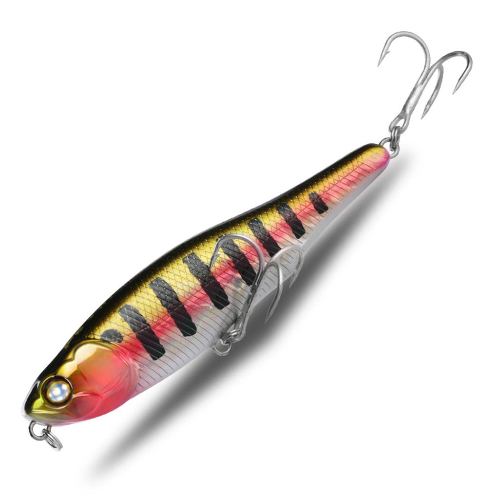 Walk The Dog Artificial Baits Topwater Pencil Popper Fishing Lure Hard Bait for Bass Trout Fishing Tackle Accessories