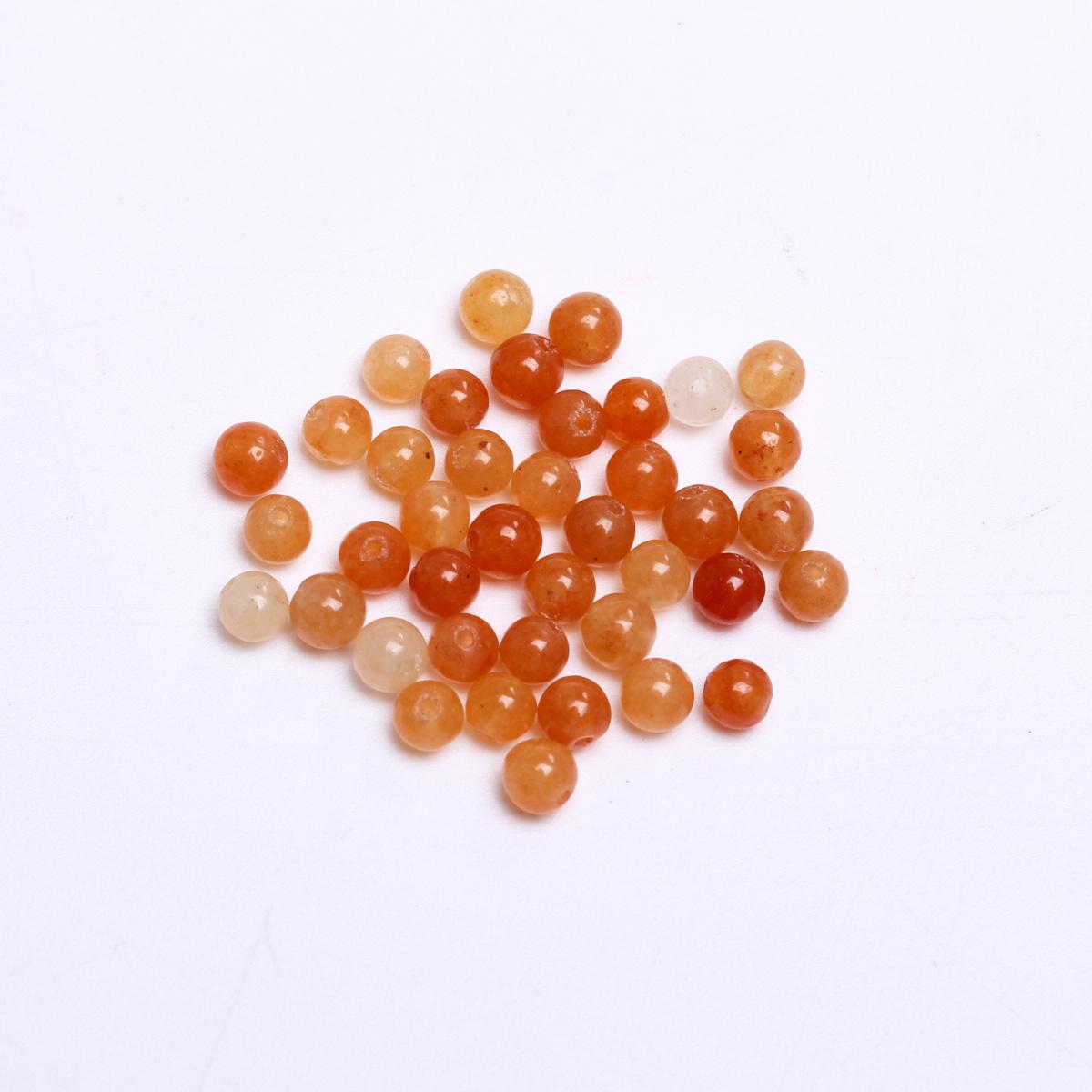 

Натуральный оригинальный камень ожерелье DIY браслет бусины модный материал ювелирные изделия аксессуары строка 40Pcs 4mm