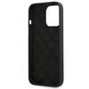 Guess Guhmp13Xlslmgbk Iphone 13 Pro Max6,7 Black/Czarny Hardcase Silikonowy Skrypt Złote Logo Magsafe
