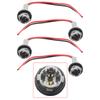 4pc Lampe Halter T15 Lampe Halter Stecker Buchse Birne Bündel Zopf Gummi Keil LED Für T15 Lampe Halter Auto zubehör