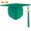 Matte Black Graduation Cap with 2026 Tassel for High School and University Bachelor Degrees