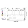 3D Acrylic Erasable Weekly Planner Board
