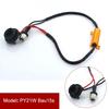 2PCS 50W  6 Ohm Canbus 1156 P21W PY21W 1157 T20 7440 7443 LED Decoder Wiring Canceller Lights Car Load Resistor Error Canceller