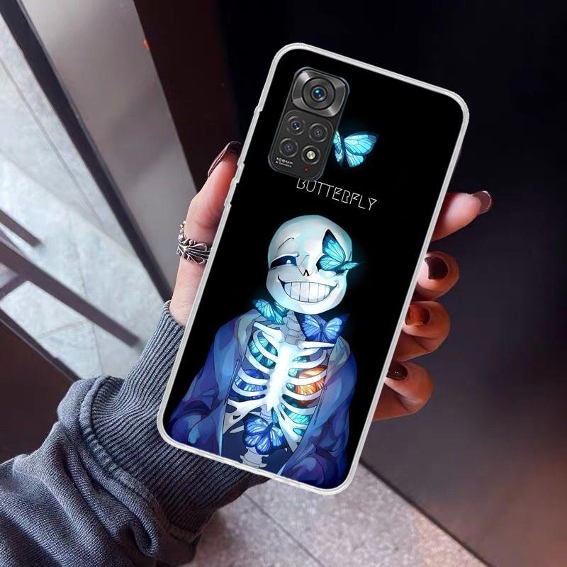 Undertale Papyrus Sans Doggo Phone Case For Xiaomi Redmi Note 15 14 14S 13 12S 12 Pro Plus 11S 11 10S 10 4G Cover 11E 11T 5G Pri