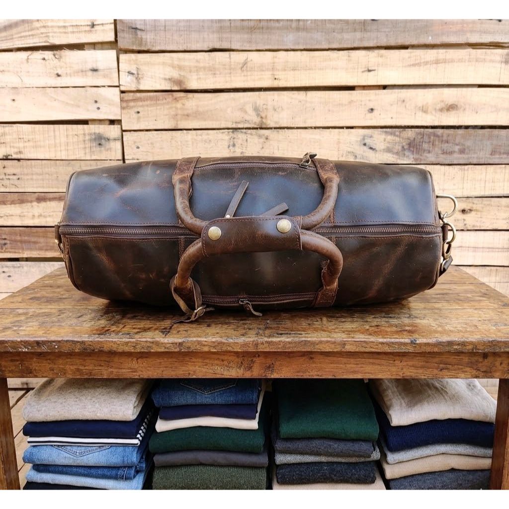 Sac de sport en cuir, week-end en cuir fait main, sac de sport, sac de voyage de vacances, sac de voyage en cuir, sac de nuit, fourre-tout en cuir