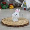 Christmas Resin Decorative ItemsMini Little Rabbits and Cute Cartoon Animals for Decoration and Landscaping