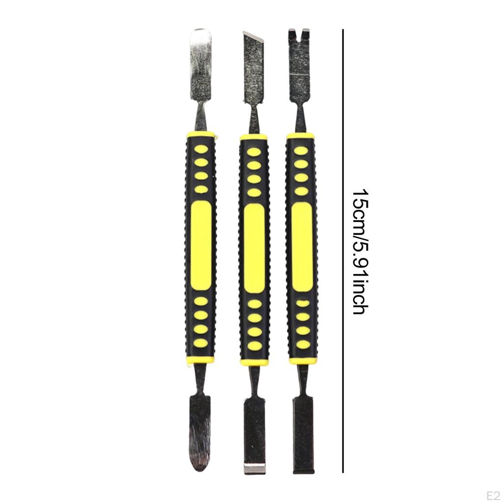 3 Pieces 5.9inch Electronics Spudger Kit Versatile Sturdy Phone Repair Tools