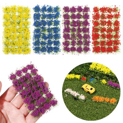 Micro Landscape Flower Cluster Wild Miniature Grass Model Scene Simulation Terrain Production