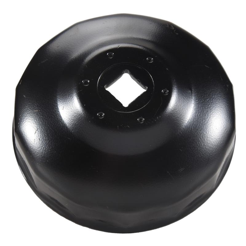 UI-76Mm 14 Flutes Car Oil Filter Cap Type Wrench Remover Tool With 3/8 Inch Drive Socket For BMW